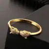 Wild Leopard Open Cuff Bracelet – Trendy Statement Piece for Bold Individuals - Image 2